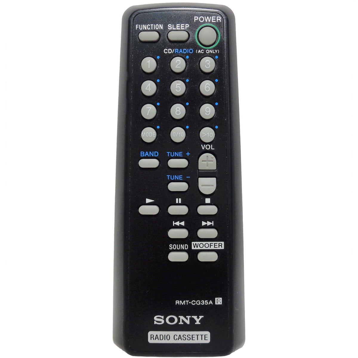 Sony RMT-CG35A Pre-Owned Factory Original Audio System Remote