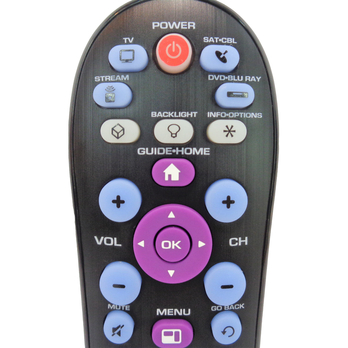 RCA 4-Device Universal Remote Streaming and Dual Navigation RCR414BHZ - The  Home Depot