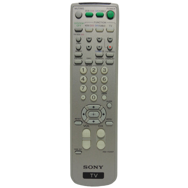 Sony RM-YD007 Pre-Owned Factory Original TV Remote Control