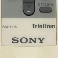 Sony White RM-Y116 Pre-Owned Factory Original TV Remote Control