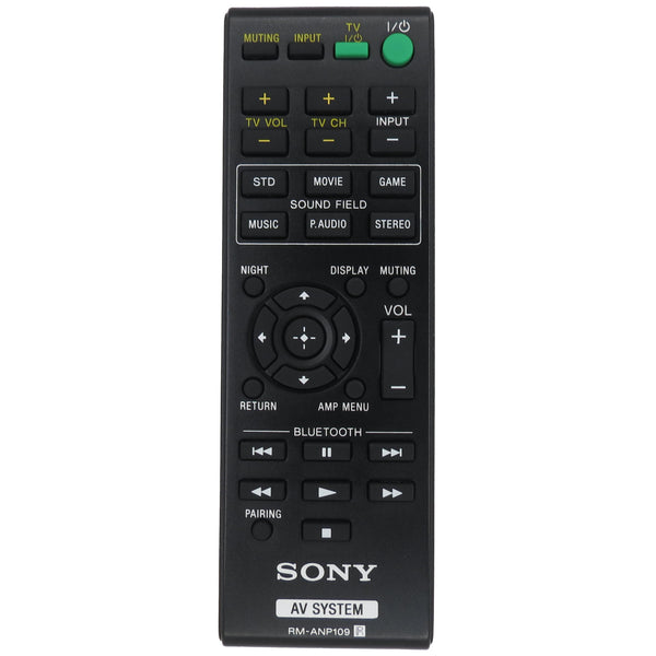 Sony RM-ANP109 Pre-Owned Factory Original Sound Bar Remote Control