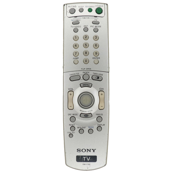 Sony RM-Y190 Pre-Owned Factory Original Television Remote Control