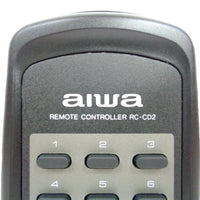 Aiwa RC-CD2 Pre-Owned Factory Original CD Player Remote Control