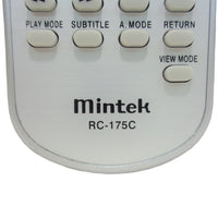 Mintek RC-175C Pre-Owned TV/DVD Combo Remote Control, Factory Original
