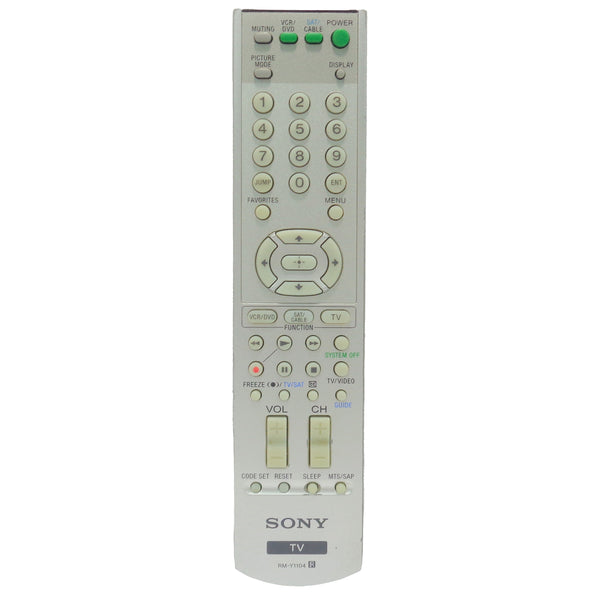 Sony RM-Y1104 Pre-Owned Factory Original TV Remote Control