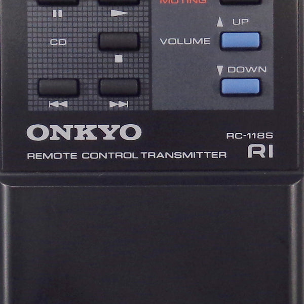 Onkyo RC-118S Pre-Owned Amplifier Remote Control, Factory Original