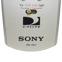 Sony RM-Y807 Pre-Owned DirecTV Satellite TV Receiver Remote Control