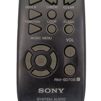 Sony RM-SD70S Pre-Owned Factory Original Audio System Remote Control