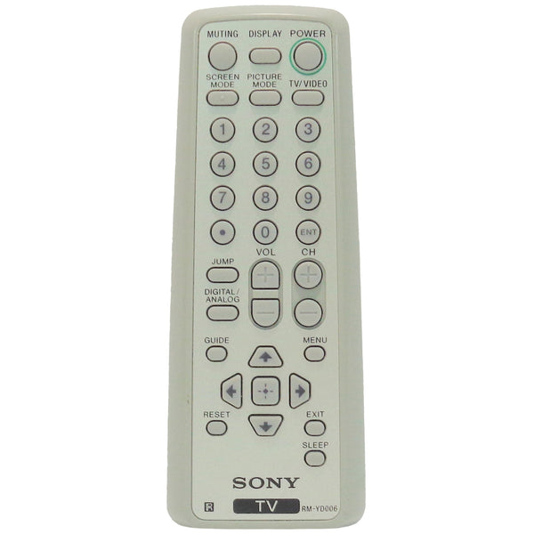 Sony RM-YD006 Pre-Owned Factory Original TV Remote Control