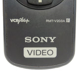 Sony RMT-V203A Pre-Owned Factory Original VCR Remote Control