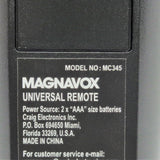 Magnavox MC345 Pre-Owned 4 Device Universal Remote Control