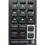 Sony RM-S103 Pre-Owned Factory Original Audio System Remote Control