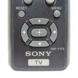 Sony Black RM-Y173 Pre-Owned Factory Original TV Remote Control