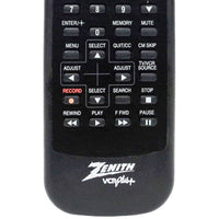 Zenith MBR4127 Pre-Owned Factory Original VCR Remote Control