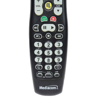 Mediacom 2025B0-B1 Pre-Owned Cable Box Remote Control, URC-2025BCCa-B1-XXX-0626-027-R