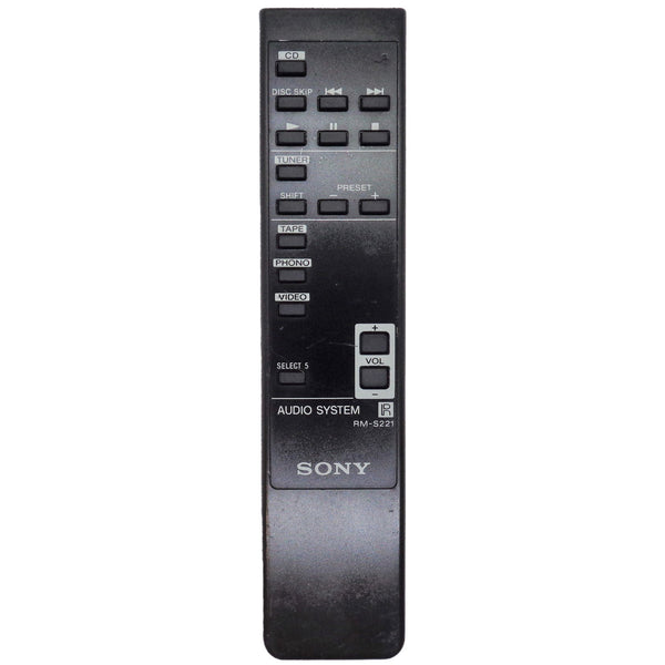 Sony RM-S221 Pre-Owned Factory Original Audio System Remote Control