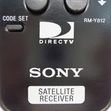 Sony RM-Y812 Pre-Owned DirecTV Satellite TV Receiver Remote Control