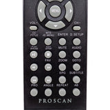 Proscan 955-1DPRO Pre-Owned LED TV/DVD Combo Remote Control, Factory Original