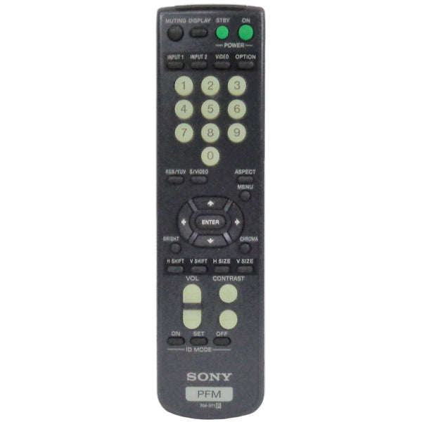 Sony RM-971 Pre-Owned Factory Original Plasma Display Remote Control