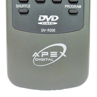 Apex Digital DV-R200 Pre-Owned Original DVD Player Remote Control