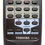 Toshiba VC-454 Pre-Owned Factory Original VCR Remote Control