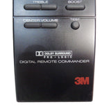 3M D6REM Pre-Owned Factory Original Home Theater System Remote Control