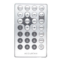 Accurian APD-3955 Pre-Owned Portable DVD Player Remote Control