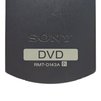 Sony RMT-D143A Pre-Owned Factory Oriiginal DVD Player Remote Control