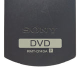 Sony RMT-D143A Pre-Owned Factory Oriiginal DVD Player Remote Control