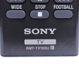 Sony RMT-TX100U Pre-Owned Factory Original TV Remote Control