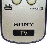 Sony RM-928Y Pre-Owned Factory Original TV Remote Control