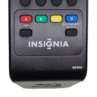 Insignia BD002 Pre-Owned Blu-Ray Player Remote Control, 32-25590 Factory Original