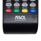 AVOL AETD24220FM Pre-Owned Original TV Television Remote Control