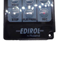 Edirol 05011934-00 Pre-Owned WAVE/MPS Audio Recorder Remote Control
