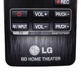 LG AKB73275501 Pre-Owned Network 3D Blu-Ray Home Theater Remote Control, Factory Original