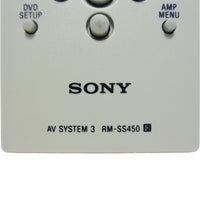 Sony RM-SS450 Pre-Owned Original Audio System Remote Control