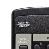 JVC RM-C1711 Pre-Owned TV Monitor Remote Control, RM-C1711-1H Factory Original