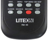 Liteon RM-55 Pre-Owned DVD Recorder Remote Control, 5007RC01 Factory Original