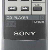 Sony RM-D335 Pre-Owned CD Player Remote Control