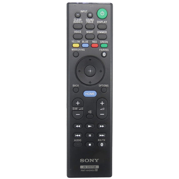 Sony RMT-AH240U Pre-Owned Home Theater System Remote Control