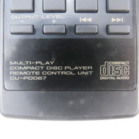 Pioneer CU-PD067 Pre-Owned Factory Original CD Player Remote Control