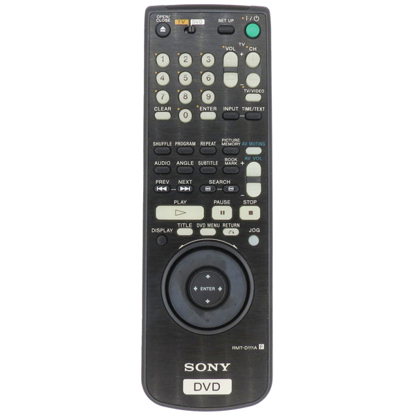 Sony RMT-D111A Pre-Owned Factory Original DVD Player Remote Control