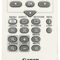 Canon MXCP Pre-Owned Factory Original Projector Remote Control