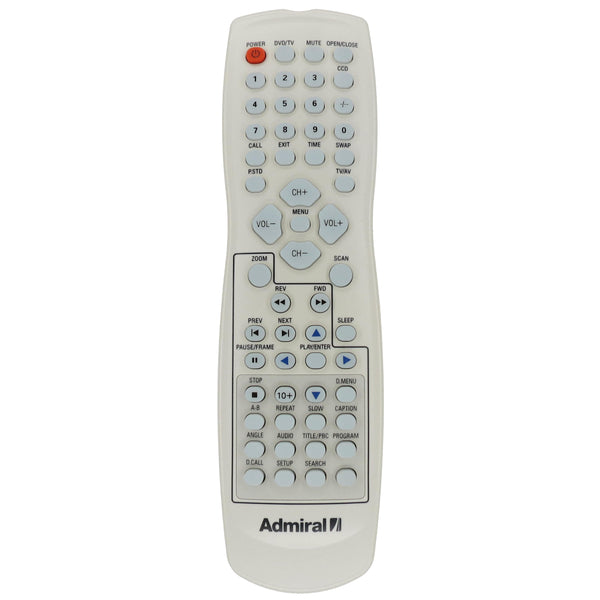Admiral TV-5620-14 Pre-Owned Original TV/DVD Combo Remote Control