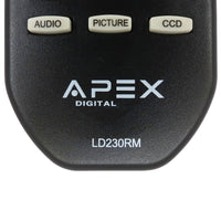 Apex Digital LD230RM Pre-Owned Factory Original TV Remote Control