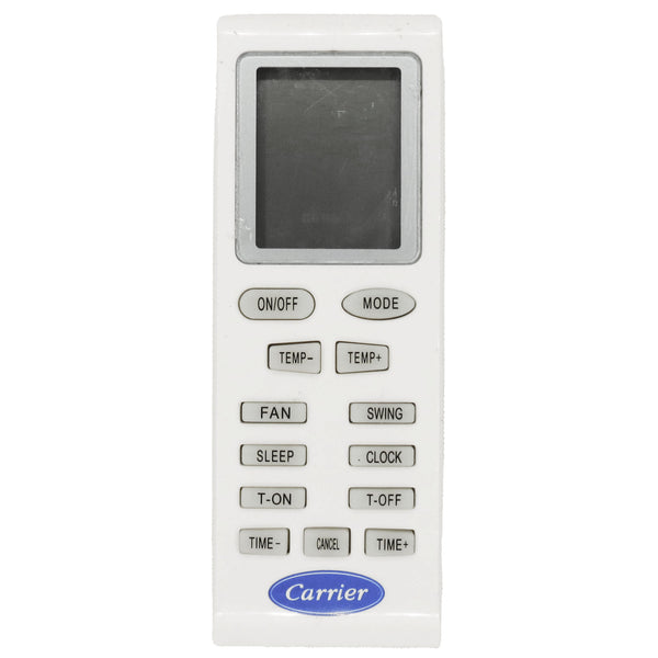Carrier Type YB1B4 Pre-Owned Air Conditioner Remote Control