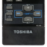 Toshiba VC-65 Pre-Owned Factory Original VCR Remote Control