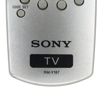 Sony RM-Y187 Pre-Owned Factory Original TV Remote Control