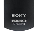 Sony RM-ADU007A Pre-Owned DVD Home Theater System Remote Control