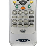 Yorx DV7500 Pre-Owned Factory Original DVD System Remote Control